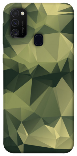 Чехол itsPrint Треугольный камуфляж 2 для Samsung Galaxy M30s / M21