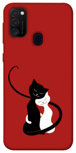 Чохол itsPrint Закохані коти для Samsung Galaxy M30s / M21
