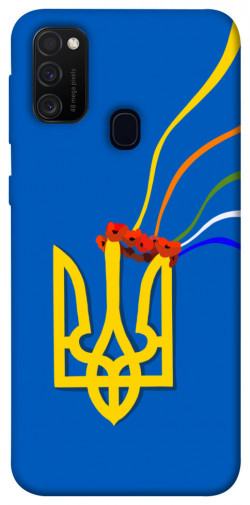 Чохол itsPrint Квітучий герб для Samsung Galaxy M30s / M21
