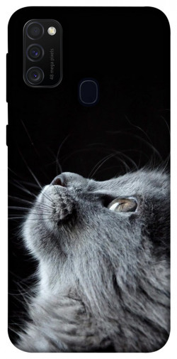 Чохол itsPrint Cute cat для Samsung Galaxy M30s / M21