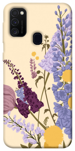 Чохол itsPrint Flowers art для Samsung Galaxy M30s / M21