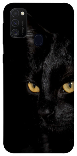 Чехол itsPrint Черный кот для Samsung Galaxy M30s / M21