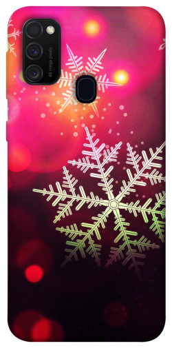 Чохол itsPrint Сніжинки для Samsung Galaxy M30s / M21