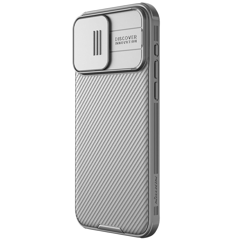 Карбоновая накладка Nillkin CamShield Pro для Apple iPhone 15 Pro (6.1) на картинке №2