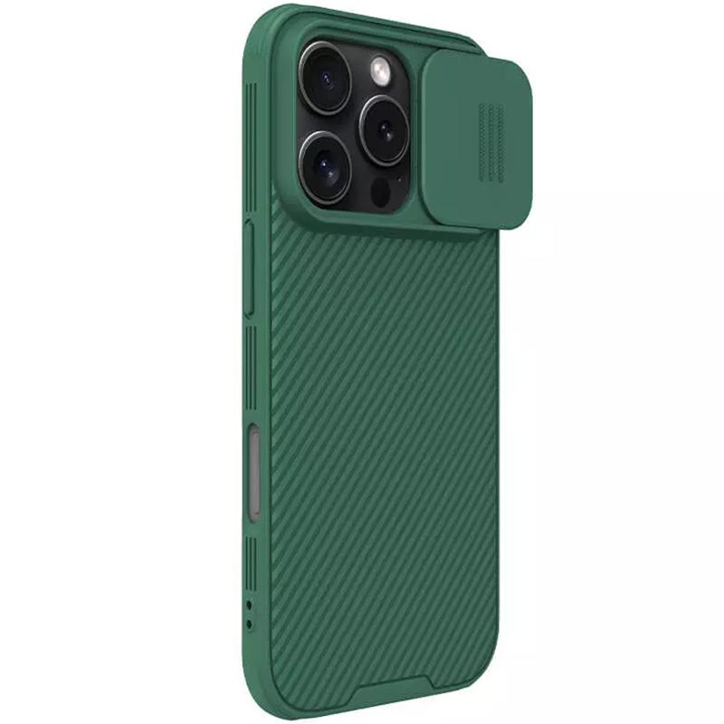 Карбоновая накладка Nillkin CamShield Pro для Apple iPhone 16 Pro Max (6.9) на картинке №1