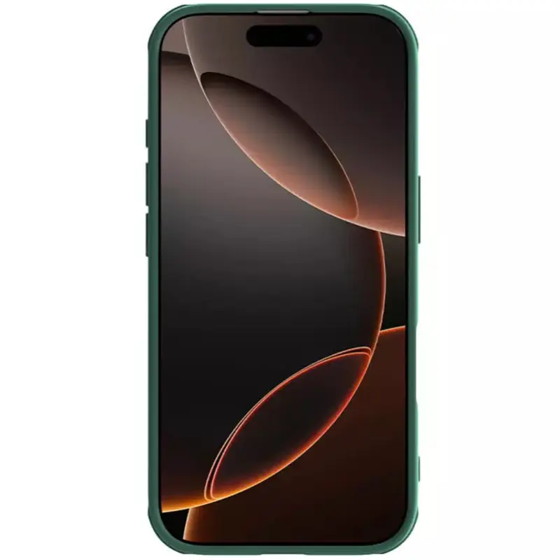 Карбонова накладка Nillkin CamShield Pro для Apple iPhone 16 Pro Max (6.9"), Deep Green 4, Пластик, купити оптом з доставкою