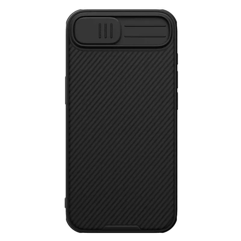 Карбоновая накладка Nillkin CamShield Pro для Apple iPhone 16e (6.1) на картинке №1