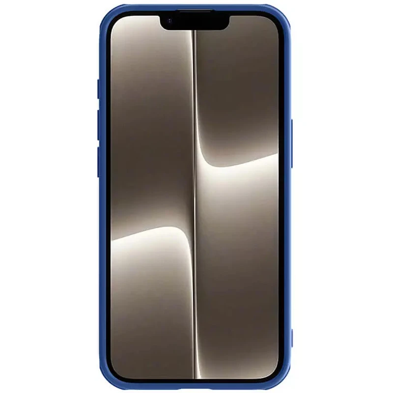 Карбонова накладка Nillkin CamShield Pro для Apple iPhone 16e / 17e (6.1"), Blue 3, Пластик, купити оптом з доставкою