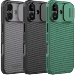 Карбонова накладка Nillkin CamShield Pro для Apple iPhone 17 (6.3")