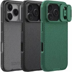 Карбонова накладка Nillkin CamShield Pro для Apple iPhone 17 Pro (6.3")