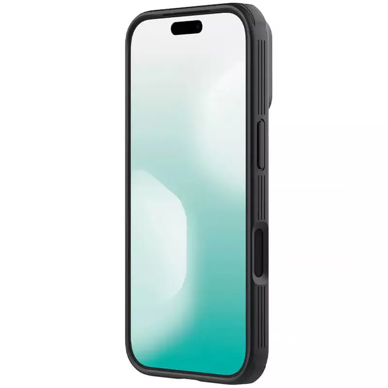 Карбоновая накладка Nillkin CamShield Pro для Apple iPhone 17 Pro (6.3"), Black 3, Пластик, купить оптом с доставкой
