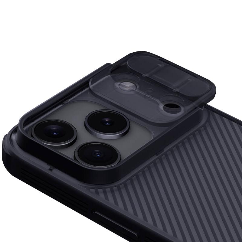 Карбоновая накладка Nillkin CamShield Pro для Apple iPhone 17 Pro Max (6.9) на картинке №4