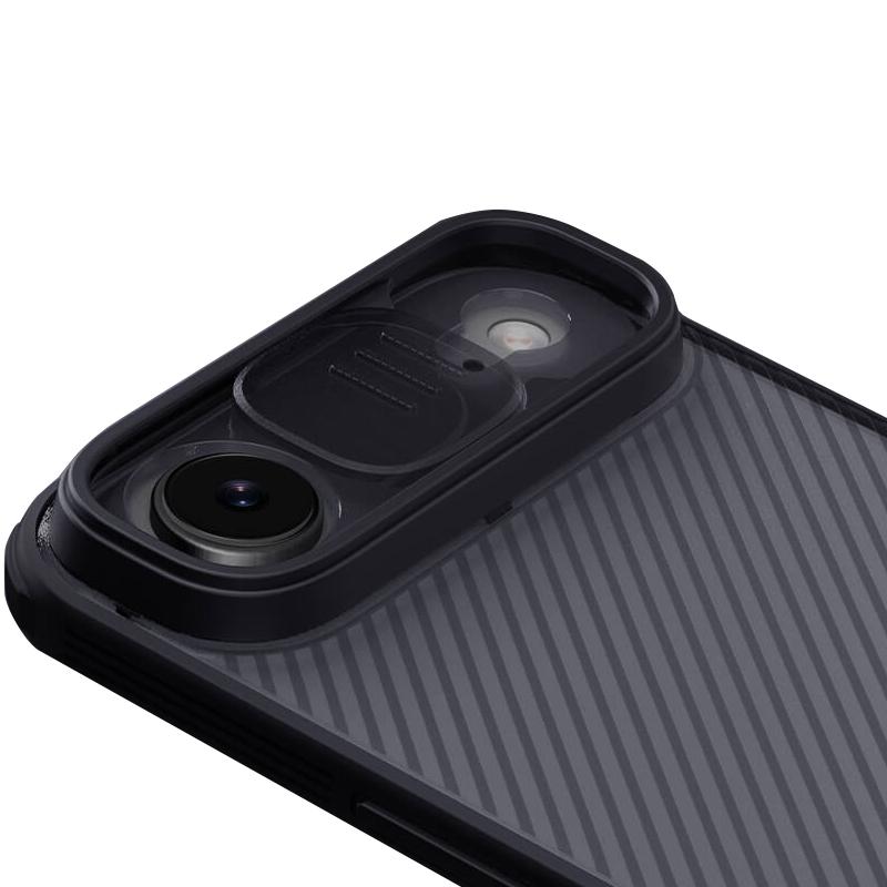 Карбоновая накладка Nillkin CamShield Pro для Apple iPhone 17 Air (6.5) на картинке №4