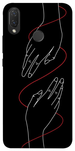 Чехол itsPrint Плетение рук для Huawei P Smart+ (nova 3i)