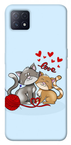 Чехол itsPrint Два кота Love для Oppo A72 5G / A73 5G
