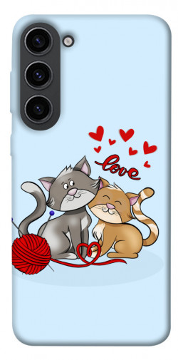 Чехол itsPrint Два кота Love для Samsung Galaxy S23