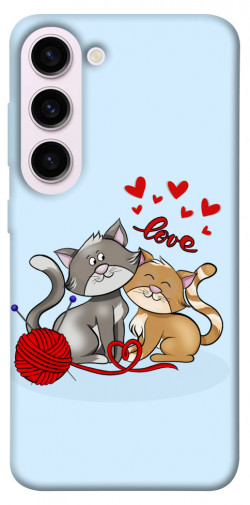 Чехол itsPrint Два кота Love для Samsung Galaxy S23+