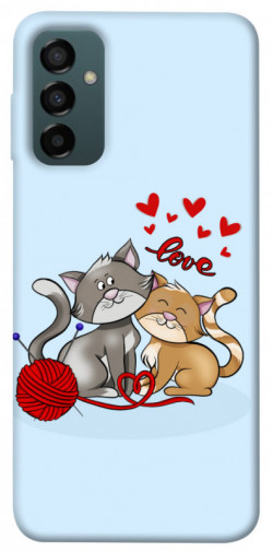 Чохол itsPrint Два коти Love для Samsung Galaxy M14 5G