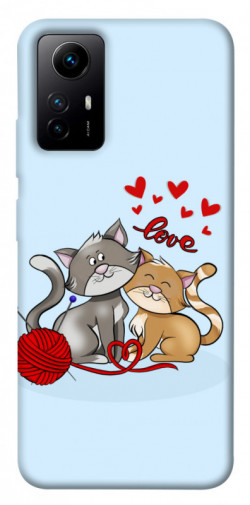 Чехол itsPrint Два кота Love для Xiaomi Redmi Note 12S