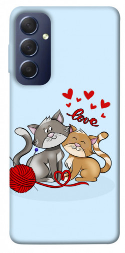 Чехол itsPrint Два кота Love для Samsung Galaxy M54 5G