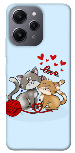 Чехол itsPrint Два кота Love для Xiaomi Redmi 12