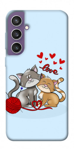 Чехол itsPrint Два кота Love для Samsung Galaxy S23 FE