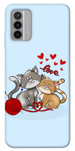 Чехол itsPrint Два кота Love для Nokia G42