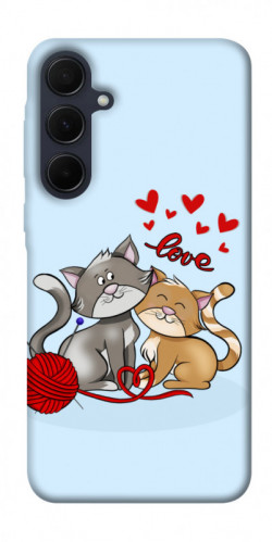 Чехол itsPrint Два кота Love для Samsung Galaxy A55