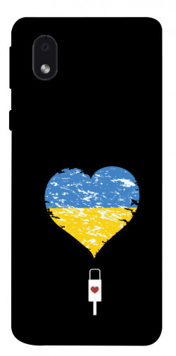 Чехол itsPrint З Україною в серці для Samsung Galaxy M01 Core / A01 Core