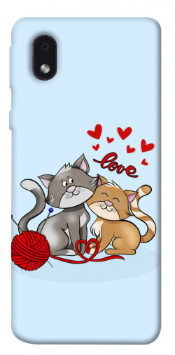 Чохол itsPrint Два коти Love для Samsung Galaxy M01 Core / A01 Core