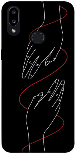 Чехол itsPrint Плетение рук для Samsung Galaxy A10s