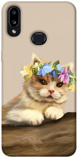 Чохол itsPrint Cat in flowers для Samsung Galaxy A10s