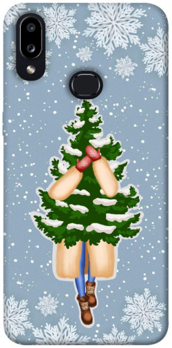 Чехол itsPrint Christmas tree для Samsung Galaxy A10s