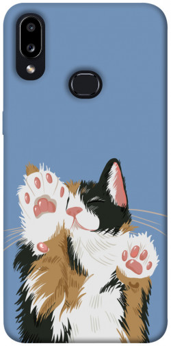 Чохол itsPrint Funny cat для Samsung Galaxy A10s