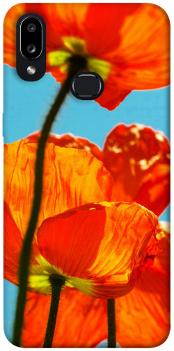 Чехол itsPrint Яркие маки для Samsung Galaxy A10s