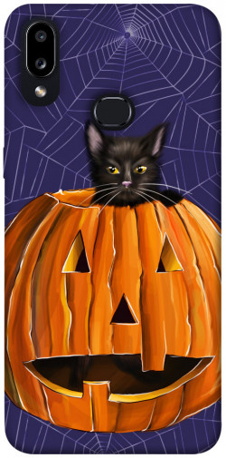 Чехол itsPrint Cat and pumpkin для Samsung Galaxy A10s