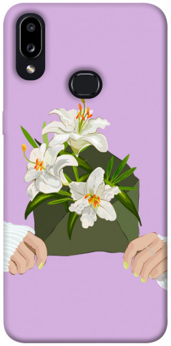Чохол itsPrint Flower message для Samsung Galaxy A10s