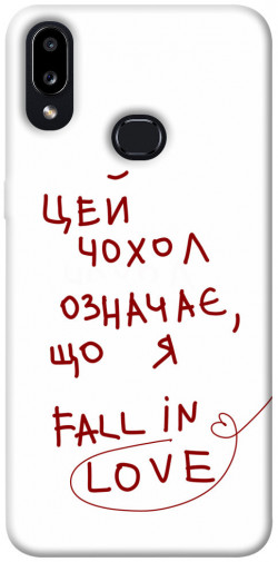 Чехол itsPrint Fall in love для Samsung Galaxy A10s