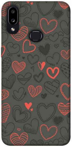Чехол itsPrint Милые сердца для Samsung Galaxy A10s