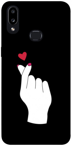 Чехол itsPrint Сердце в руке для Samsung Galaxy A10s