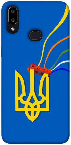 Чохол itsPrint Квітучий герб для Samsung Galaxy A10s