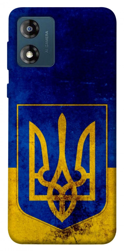 Чехол itsPrint Украинский герб для Motorola Moto E13, love ukraine, купить оптом с доставкой