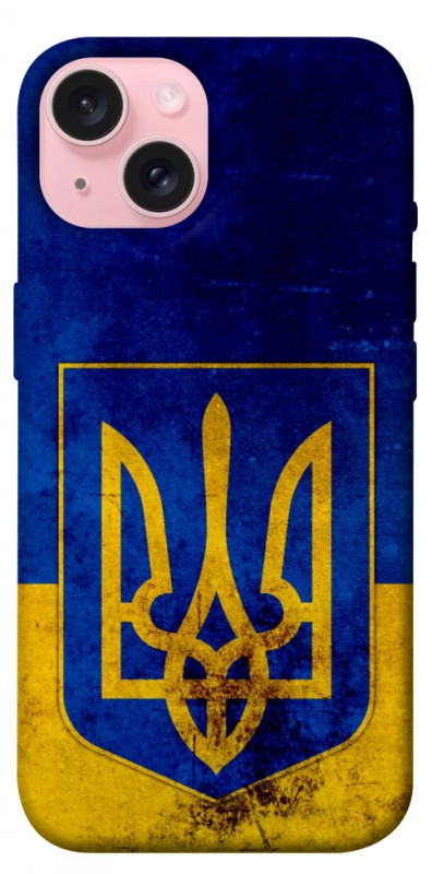 Чехол itsPrint Украинский герб для Apple iPhone 15 (6.1"), love ukraine, купить оптом с доставкой