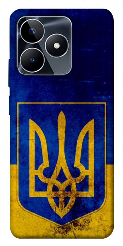 Чехол itsPrint Украинский герб для Realme C53, love ukraine, купить оптом с доставкой