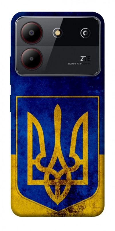 Чехол itsPrint Украинский герб для ZTE Blade A54 4G, love ukraine, купить оптом с доставкой