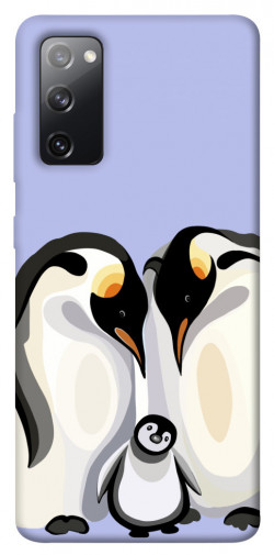 Чехол itsPrint Penguin family для Samsung Galaxy S20 FE