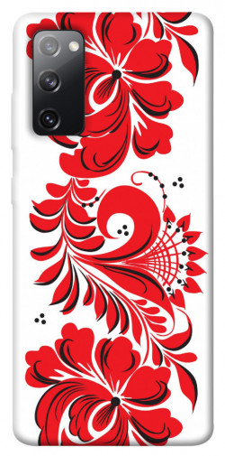 Чехол itsPrint Червона вишиванка для Samsung Galaxy S20 FE