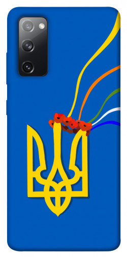Чехол itsPrint Квітучий герб для Samsung Galaxy S20 FE