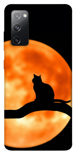 Чохол itsPrint Кіт на тлі місяця для Samsung Galaxy S20 FE