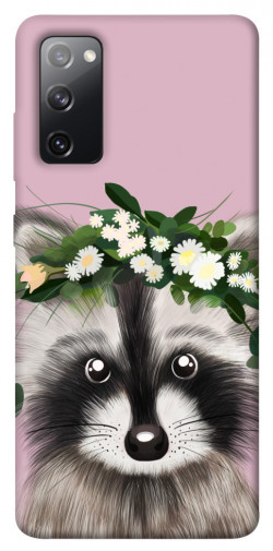 Чехол itsPrint Raccoon in flowers для Samsung Galaxy S20 FE